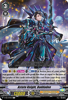 Astute Knight, Baddaden