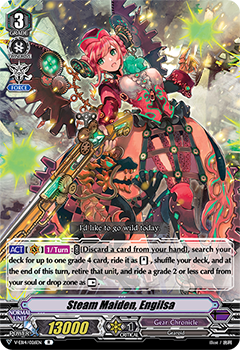 Steam Maiden, Engilsa