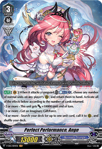 Perfect Performance, Ange