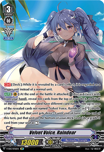 Velvet Voice, Raindear (Swimsuit SP)